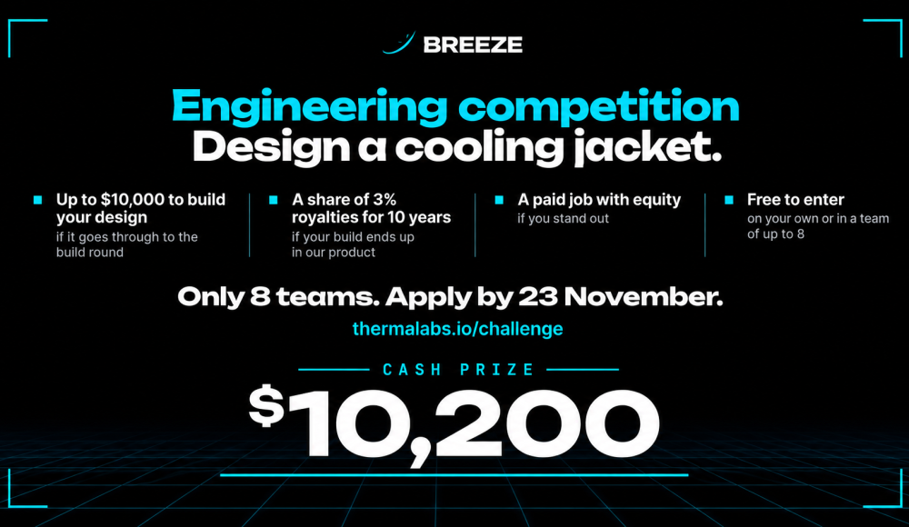Breeze Cooling Jacket Challenge